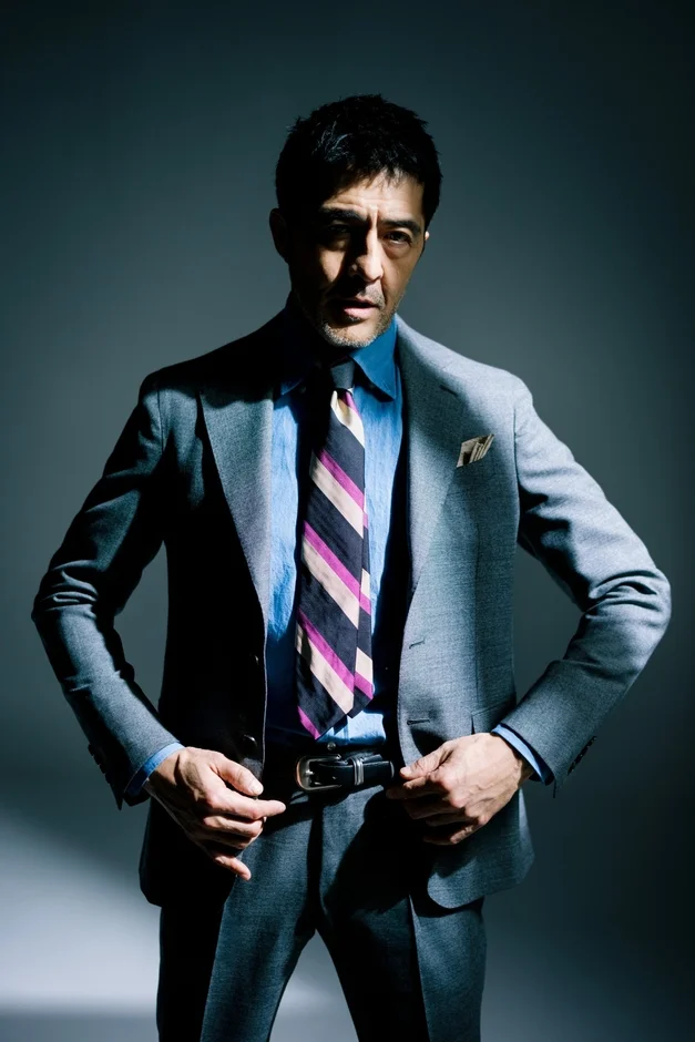 谷中敦氏着用スーツスタイル