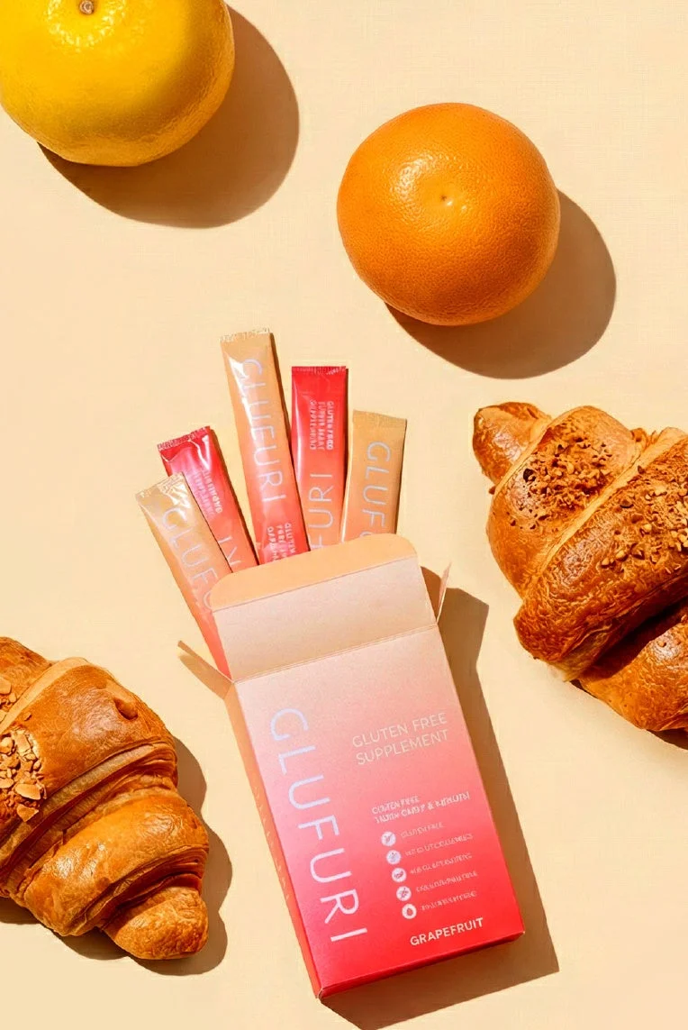 GLUFURI, GLUTEN FREE SUPPLEMENT, GRAPEFRUIT, T-GLUTEN FREE, GLUTENZYMES, GLUCOSAMINE, C & B VITAMINS, GLUTEN FREE SUPPLEMENTS