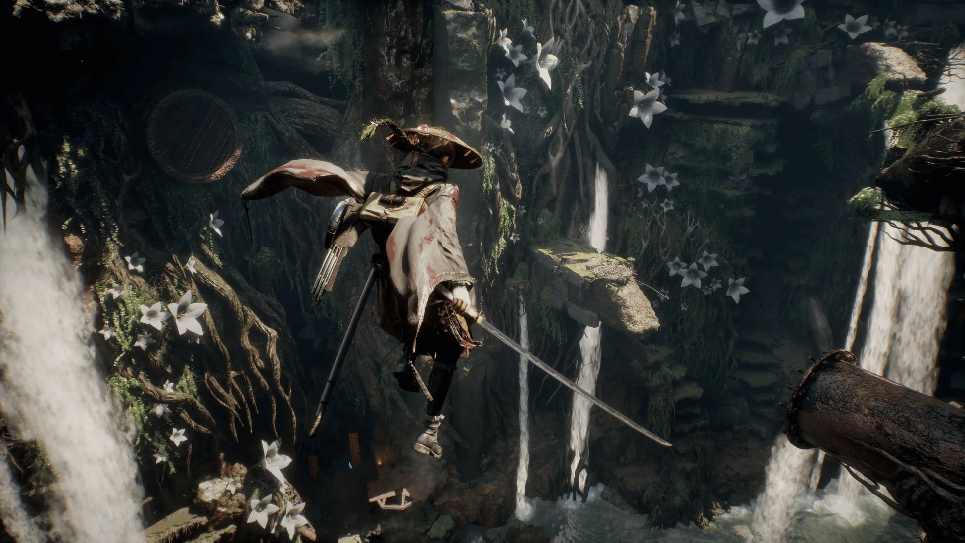 エマのアクションシーン