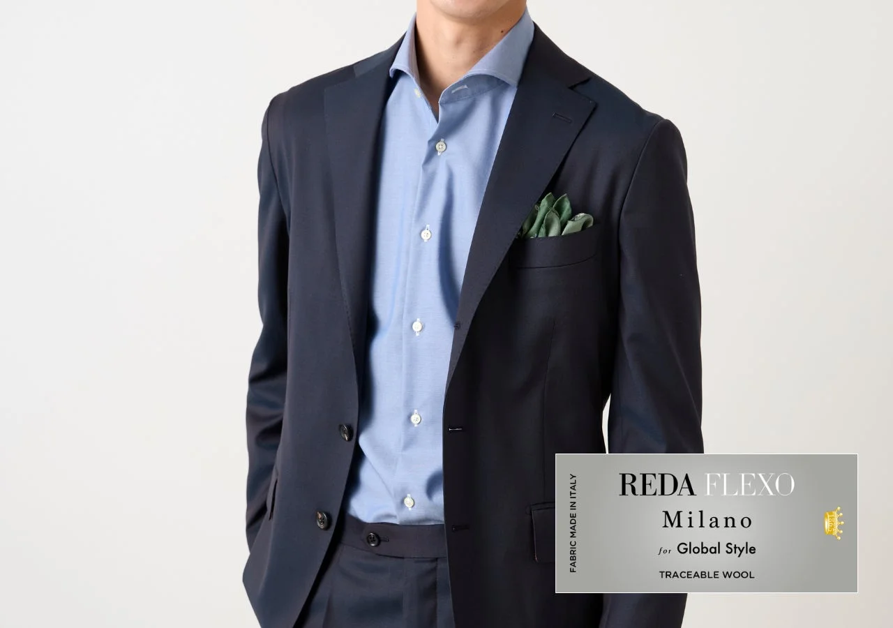 REDAのスーツを着た男性のイメージ