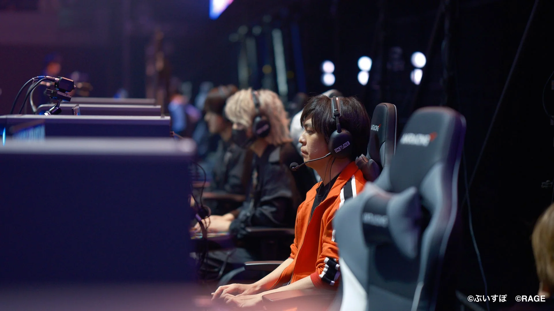 ストリートファイター6プレイヤーの様子