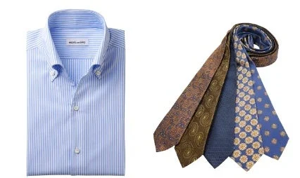 ネクタイとシャツの例