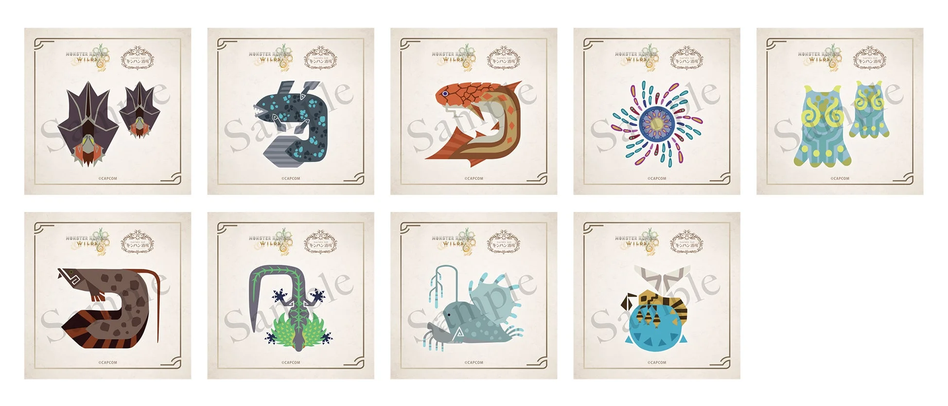 『モンスターハンターワイルズ』の環境生物ステッカー