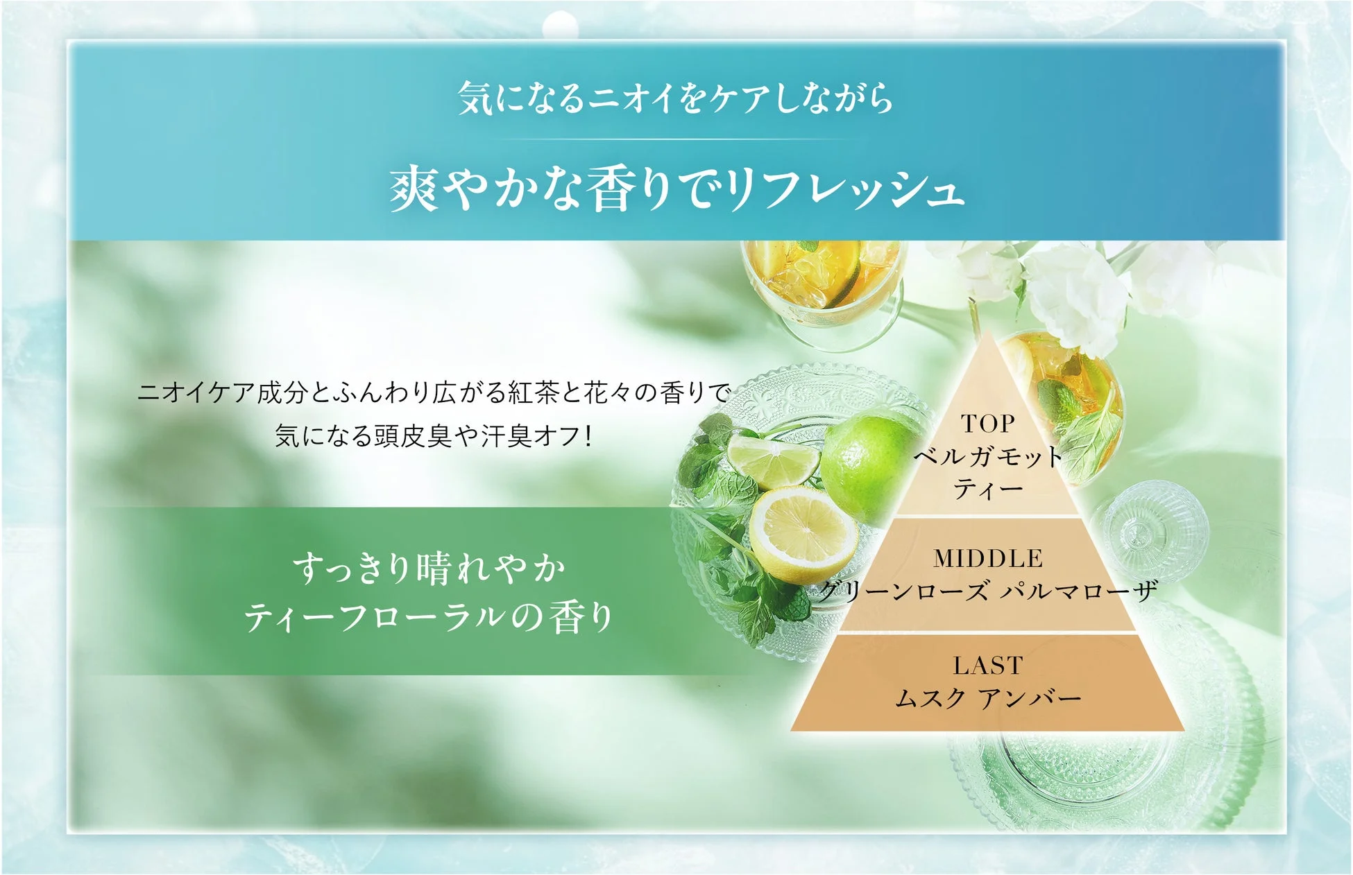 ティーフローラルの香り