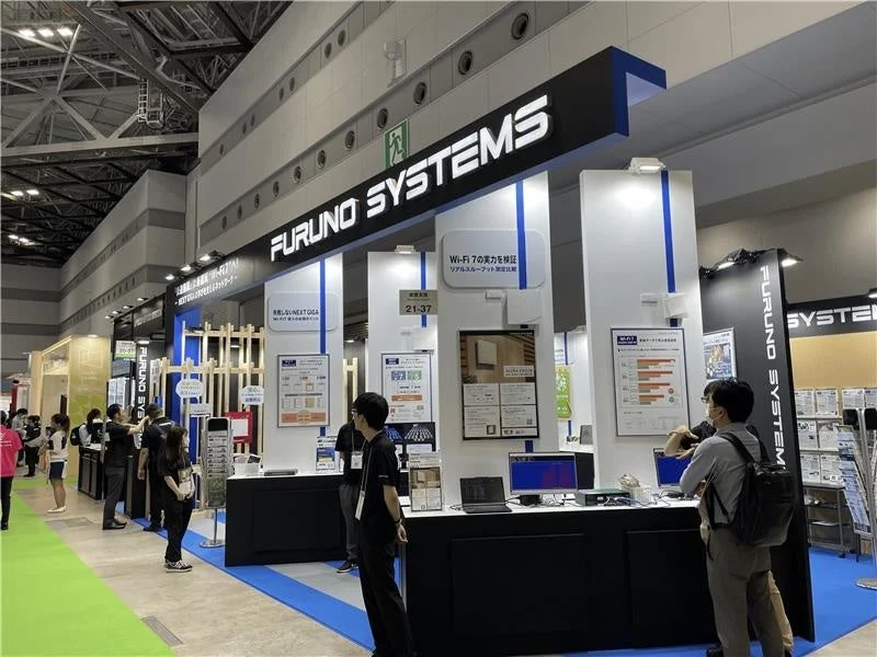 昨年のフルノシステムズの出展ブースの様子