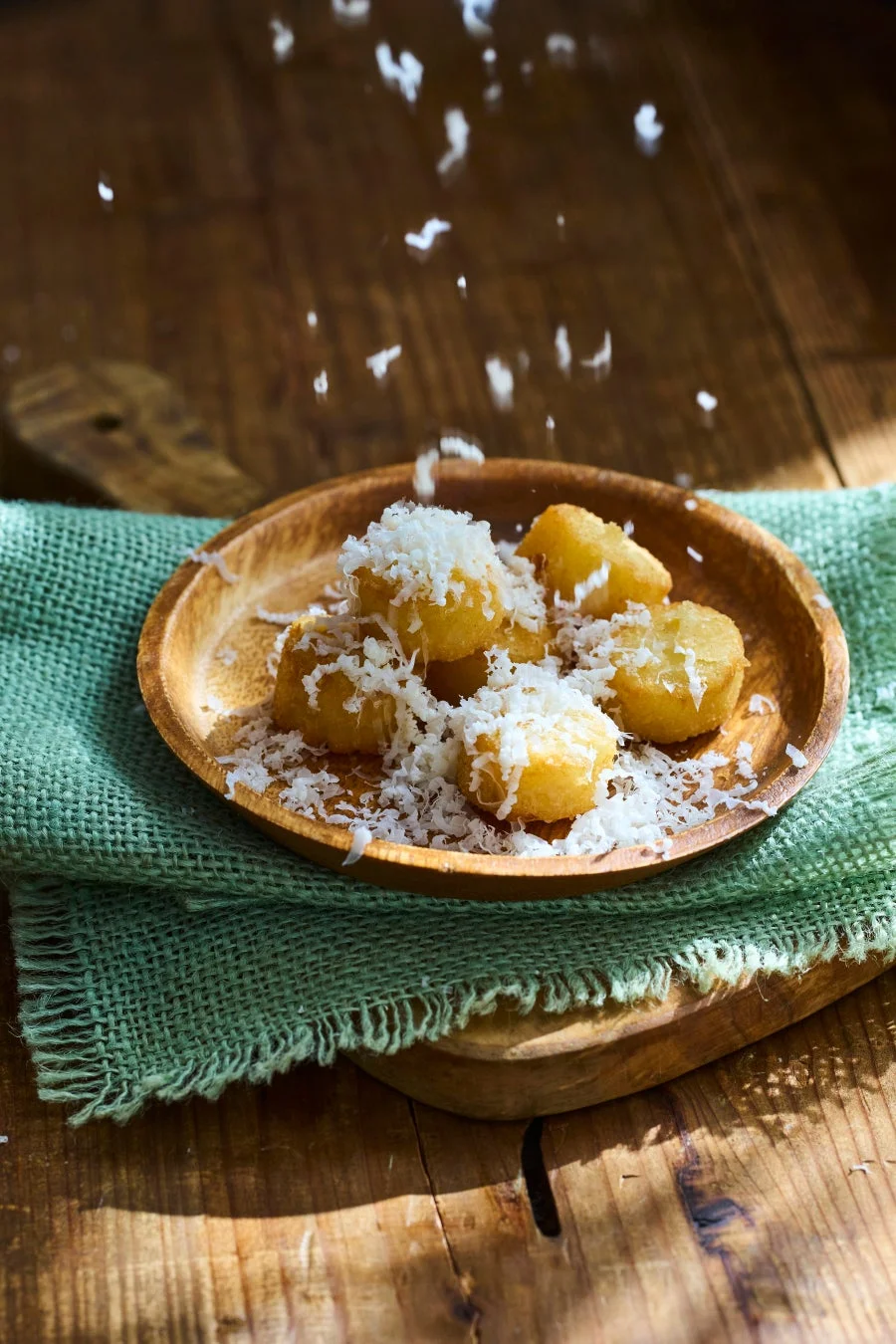 まるポテのふわふわチーズのせ