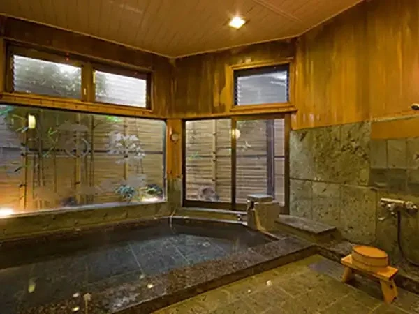 温泉,露天風呂,浴室,和風,日本,お風呂,バスタブ,石風呂,木造,旅館,ホテル,プライベートバス,庭園,自然光