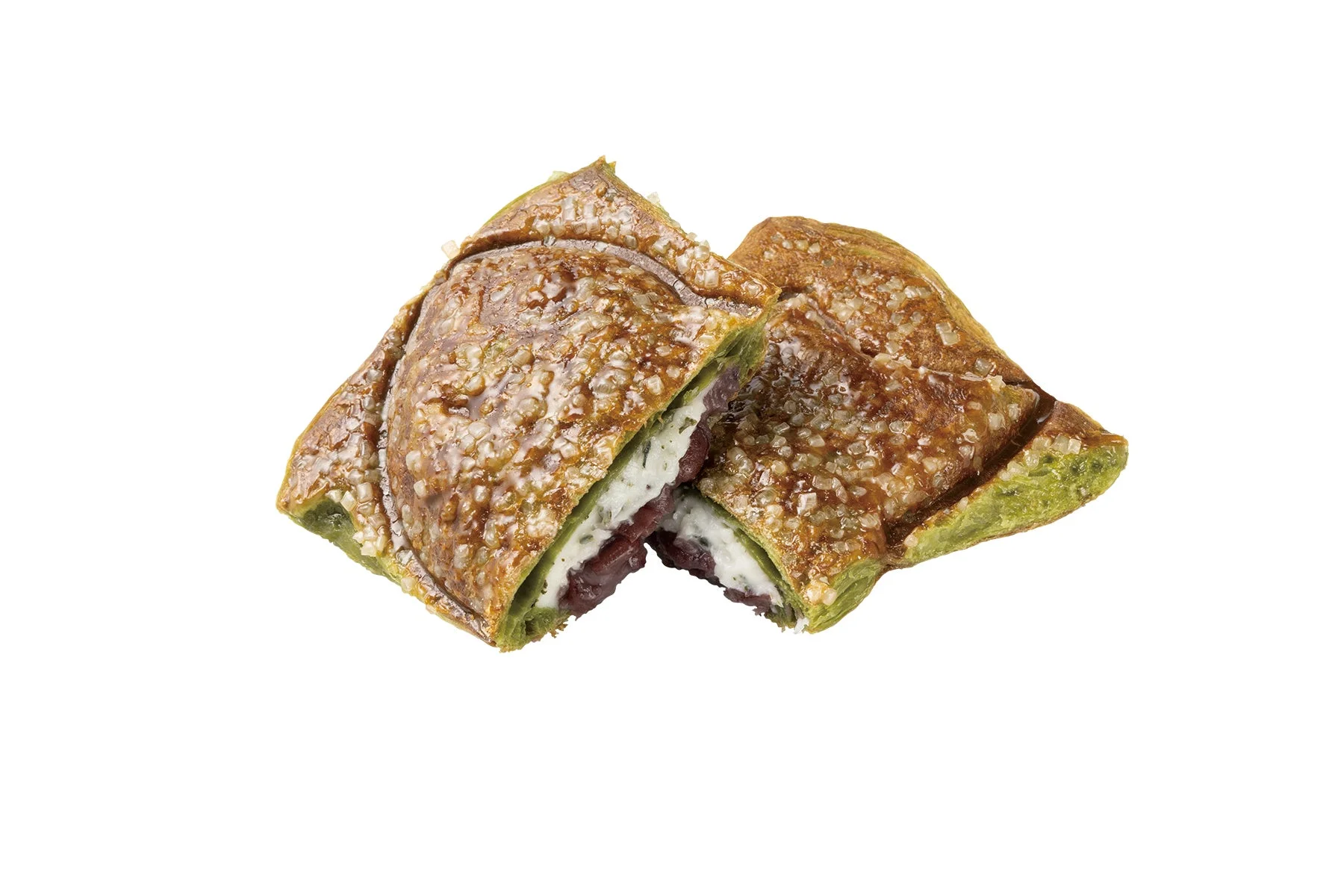 抹茶スイーツ,和菓子,あんこ,クリーム,デザート,焼菓子,甘い,断面,おやつ,カフェメニュー,和洋折衷