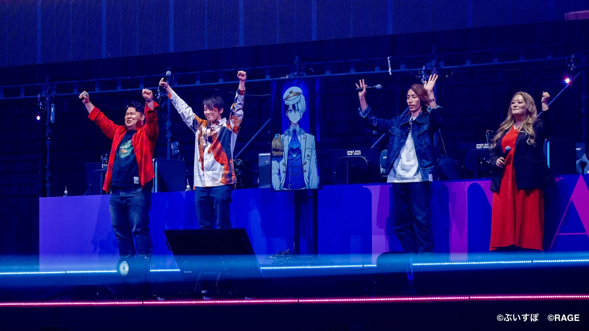 League of Legends登壇者とキャラクター