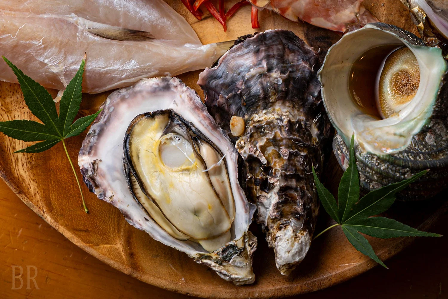 新鮮な海鮮盛り合わせ