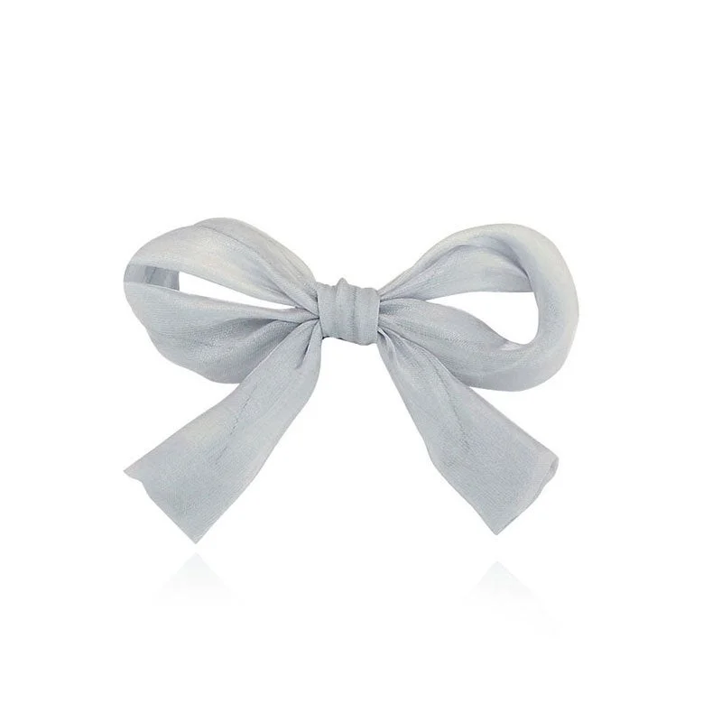 SILKY RIBBON HAIRPIN