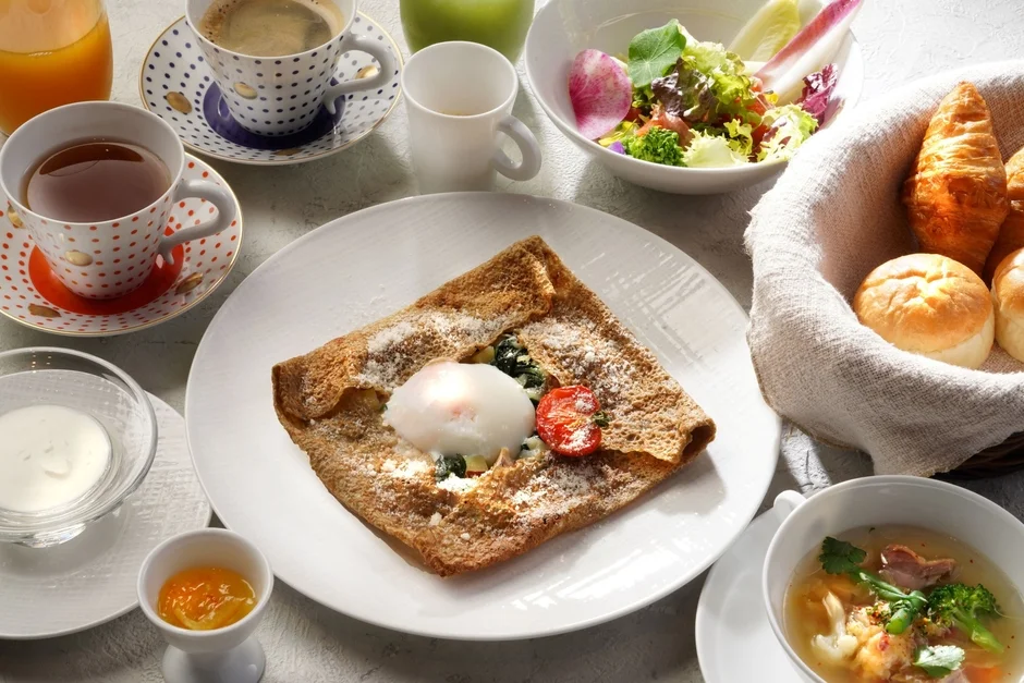 朝食（ガレット）