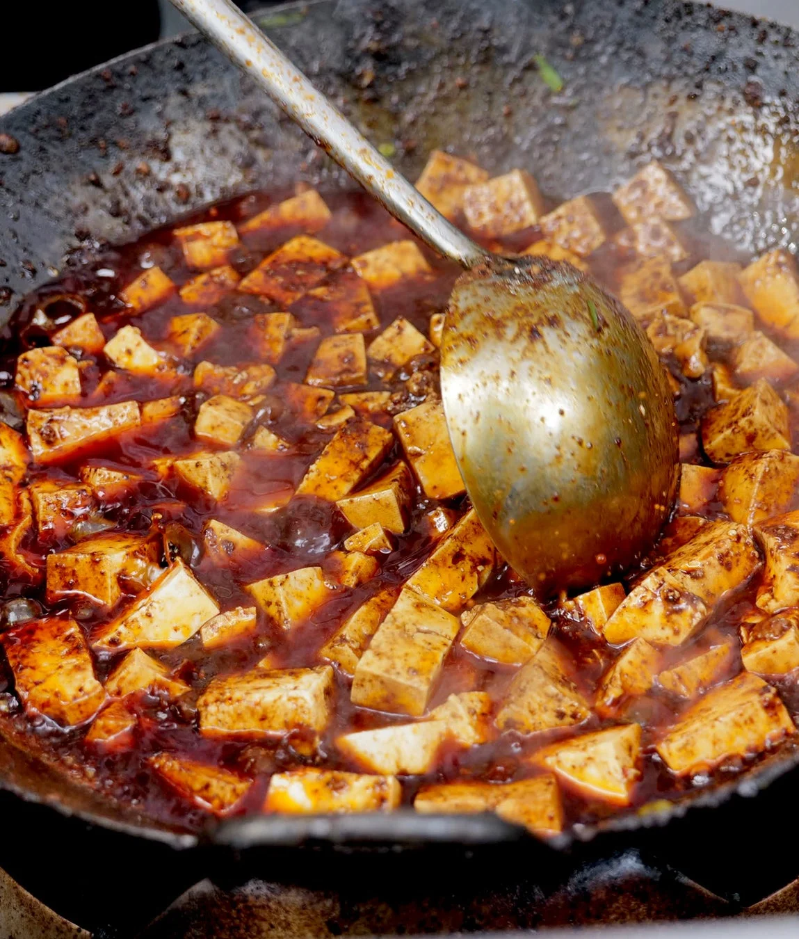 熱々の麻婆豆腐