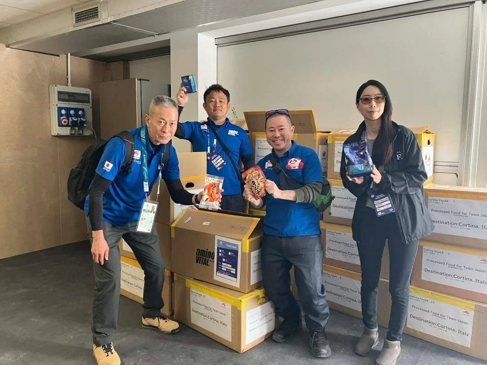 海外輸送の準備風景