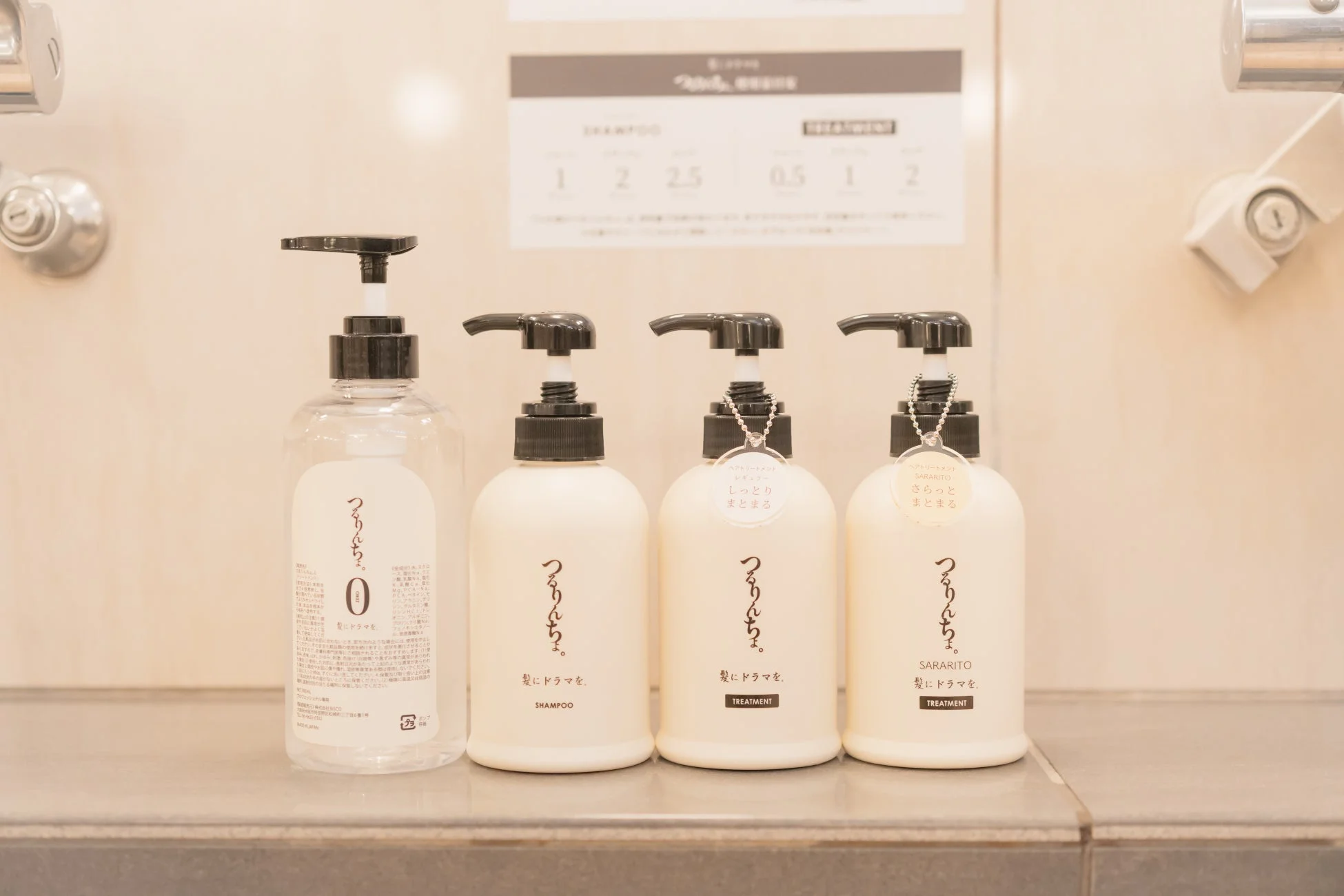 つるりんちょ。シリーズのボトル