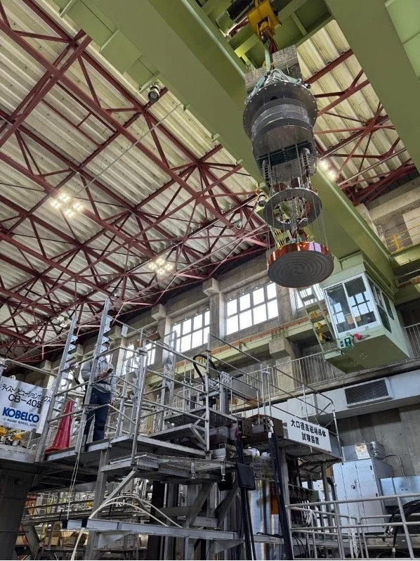 大口径高温超伝導体試験装置