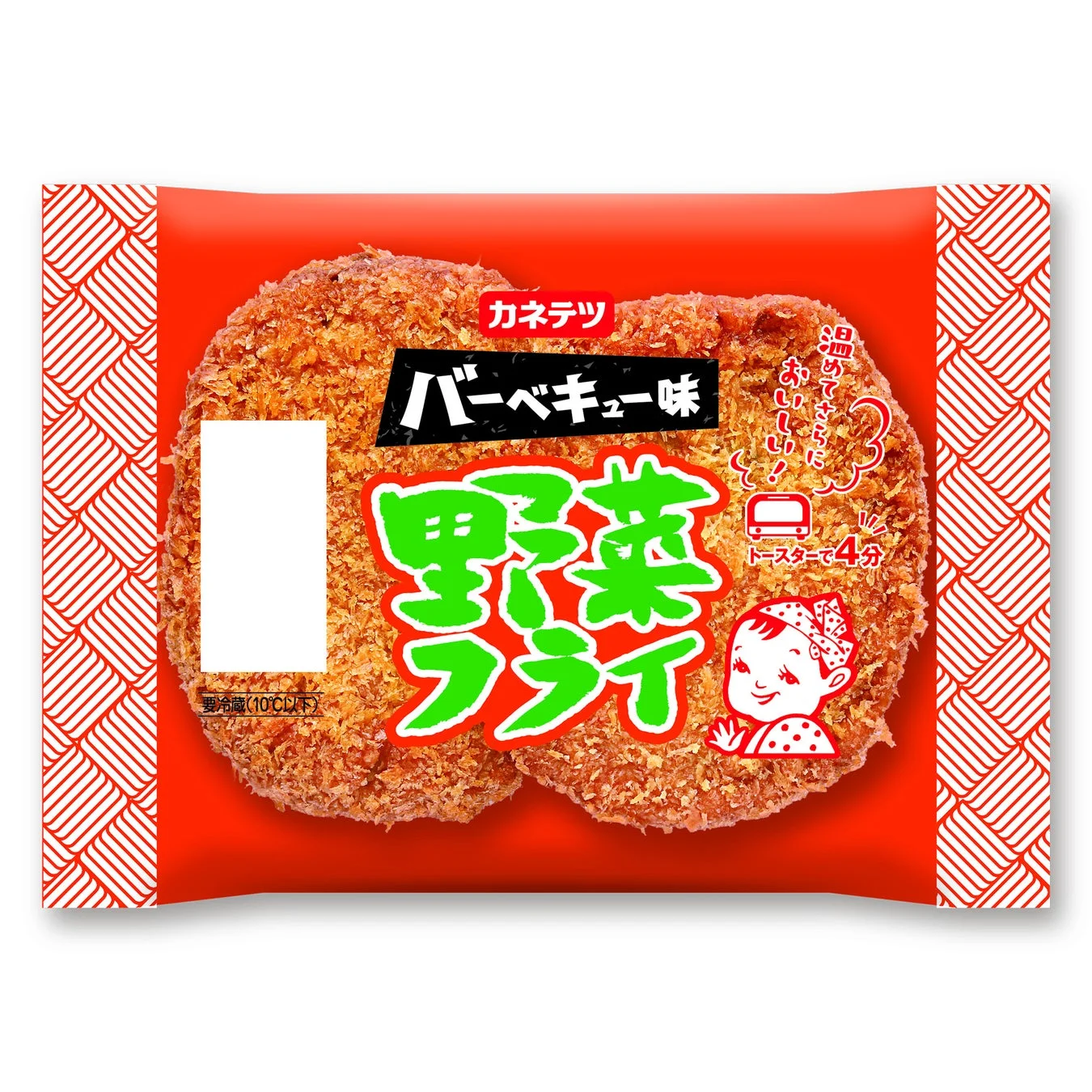 野菜フライ バーベキュー味 パッケージ