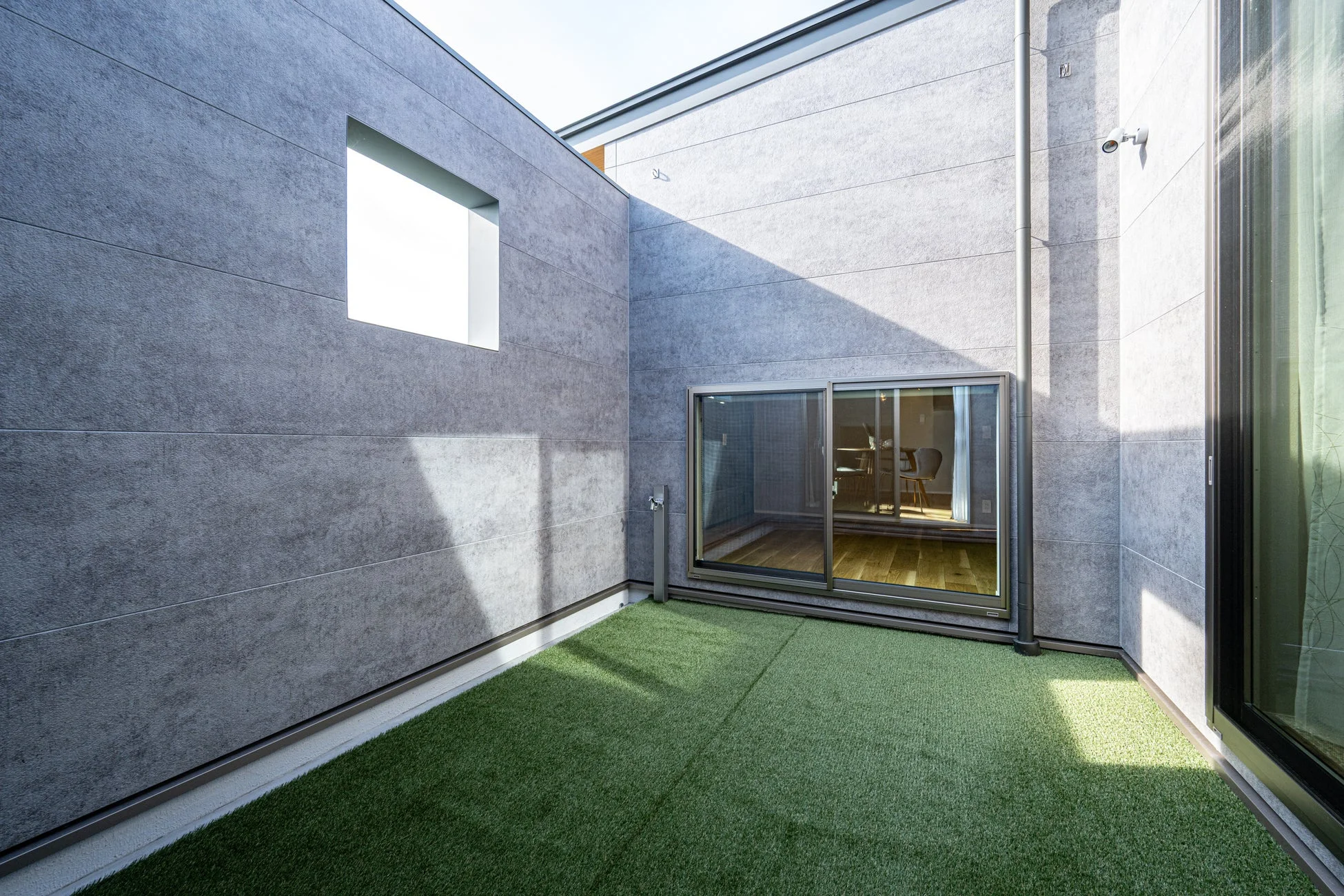 小郡市福童モデルハウス中庭