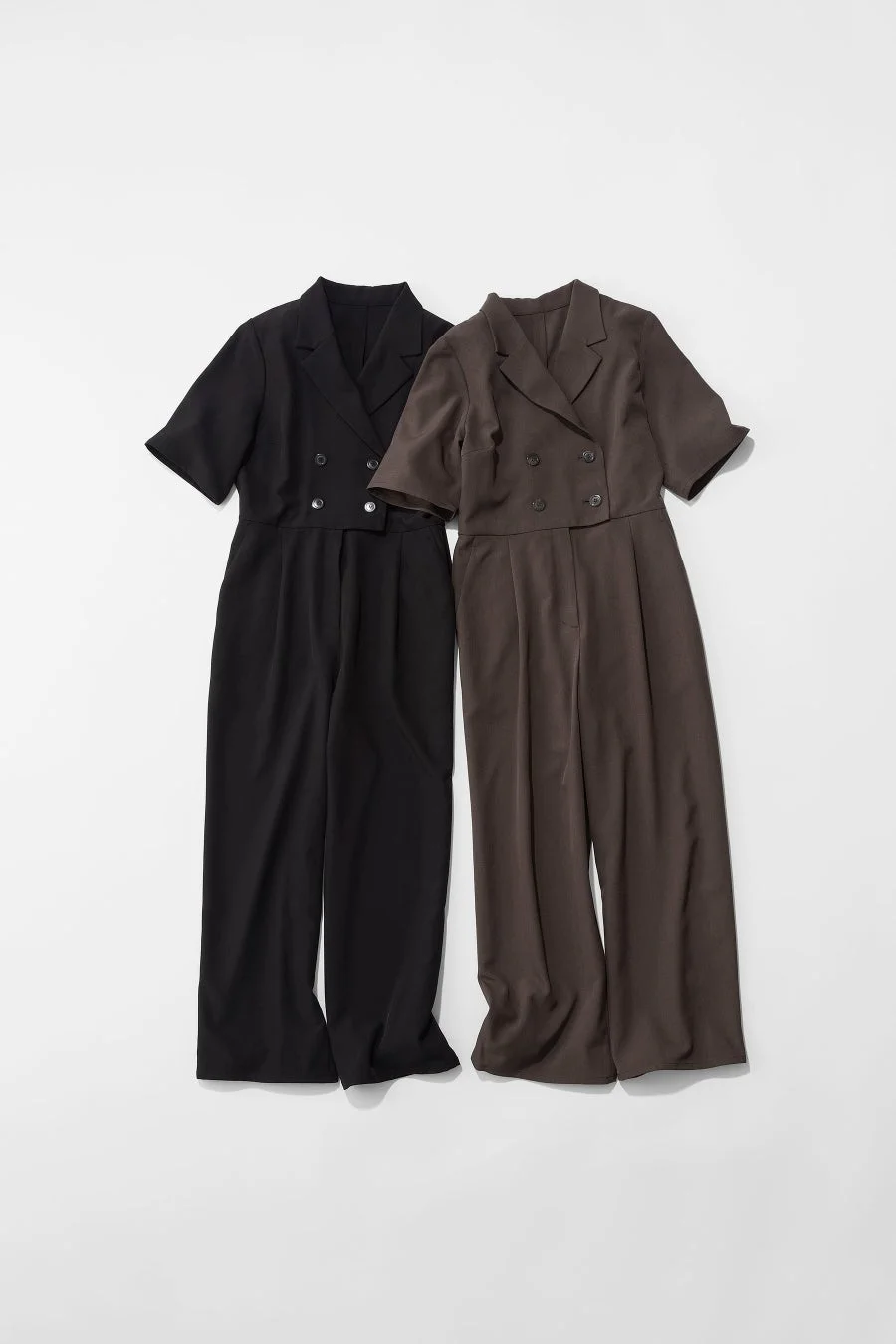 ハーフスリーブオールインワン