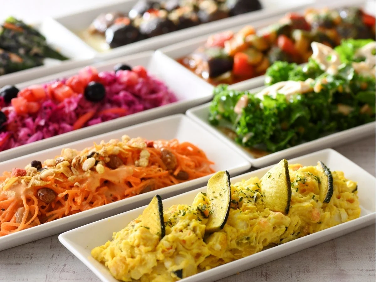 ブッフェの様子