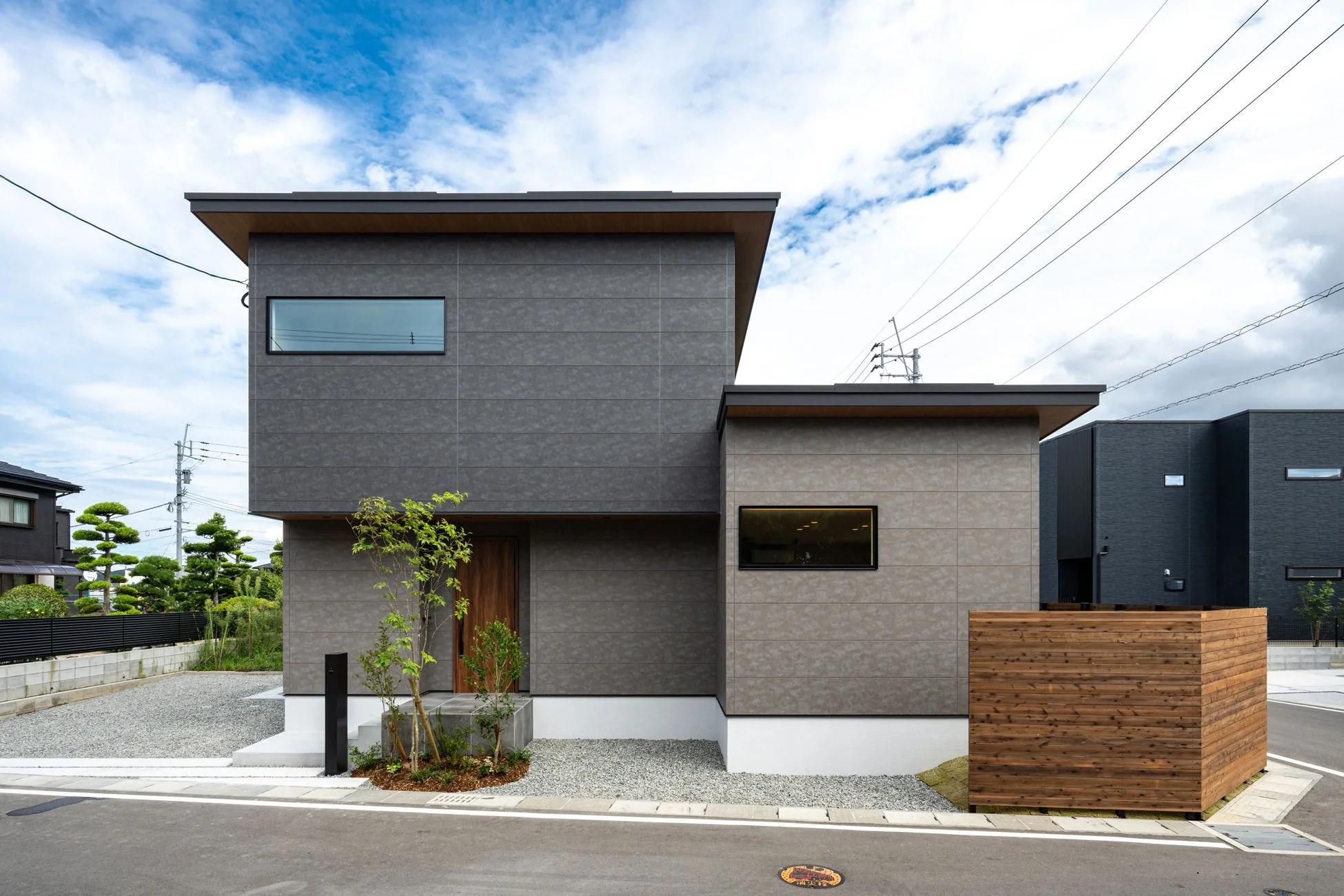 プレシャスガーデン筑前深江駅モデルハウス外観