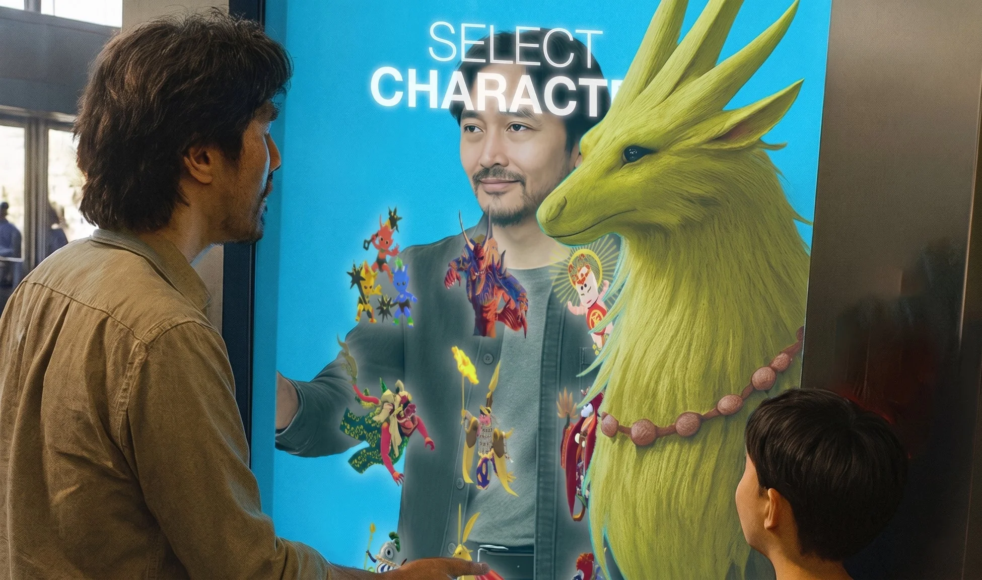 キャラクター選択画面