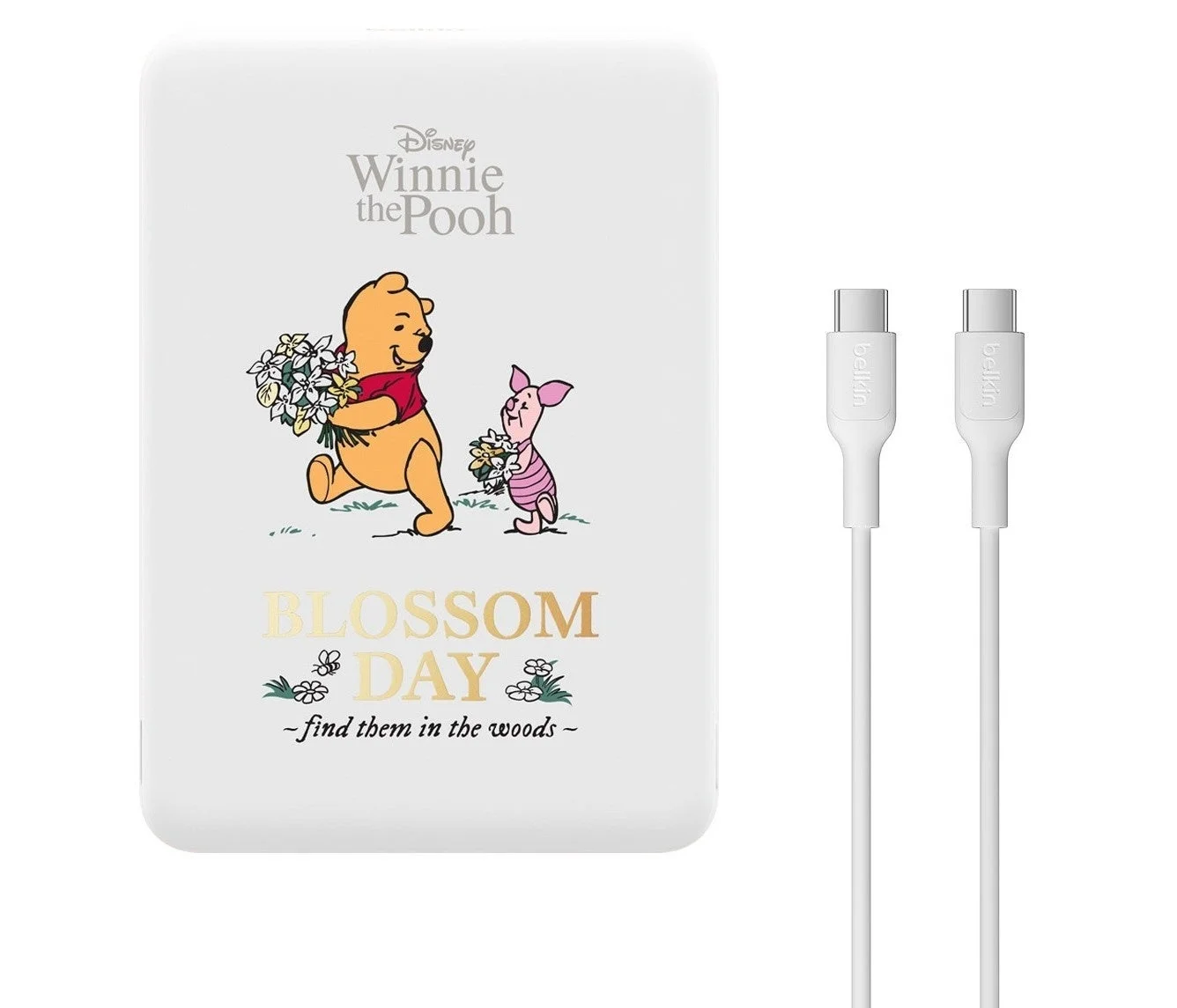 くまのプーさんモバイルバッテリー