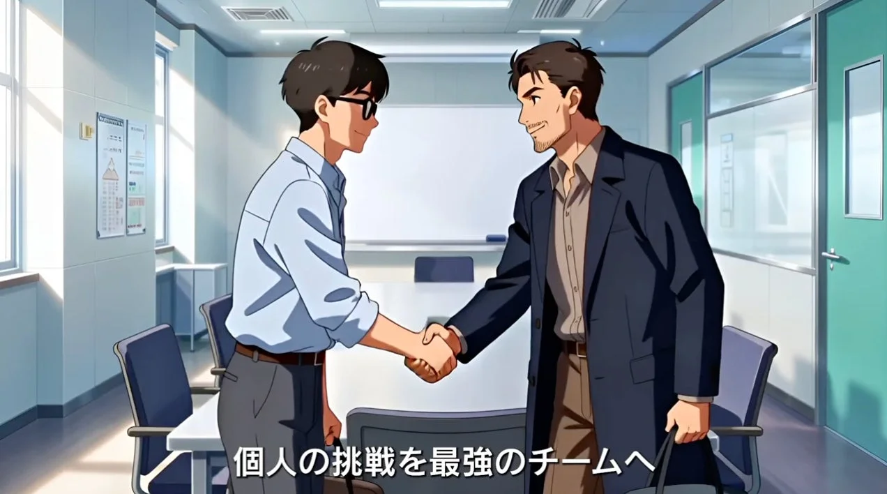 個人の挑戦を最強のチームへ