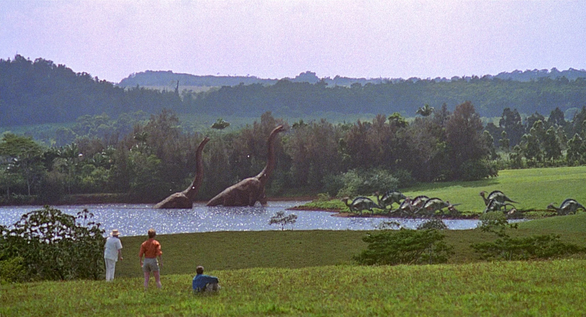 映画『ジュラシック・パーク』の恐竜たち