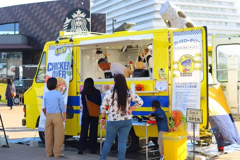 キッチンカーの様子