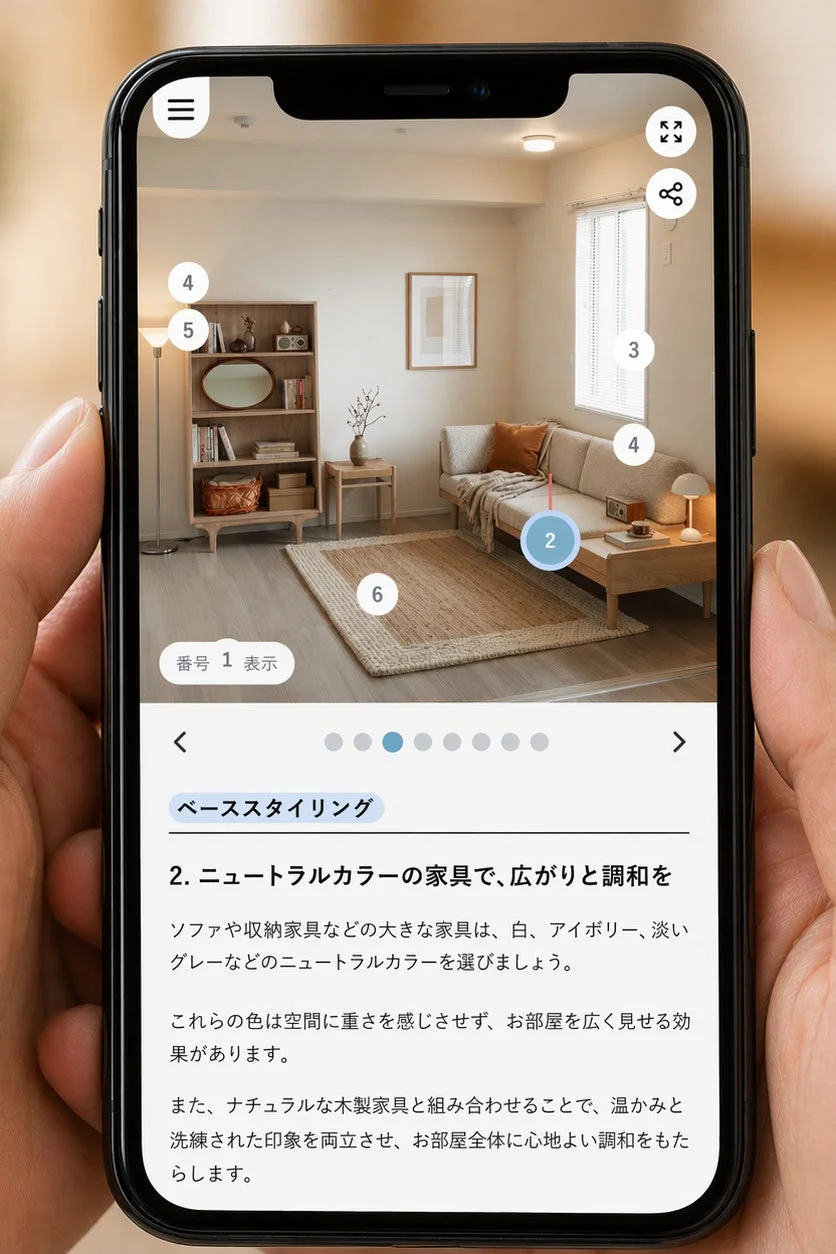 提案の解説画面