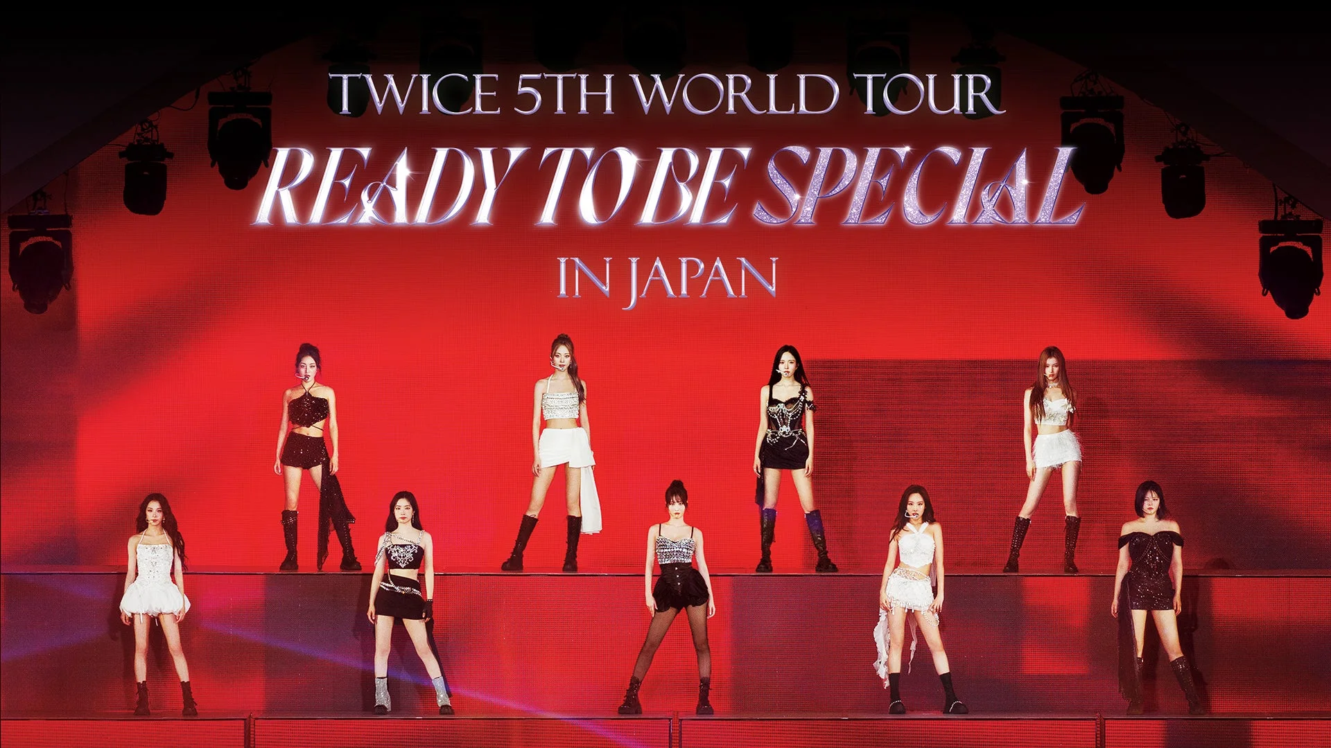 TWICE 5TH WORLD TOUR 'READY TO BE' in JAPAN SPECIALのライブステージ