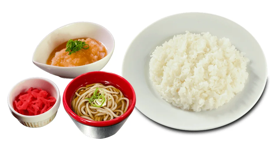 富士そばライスセット