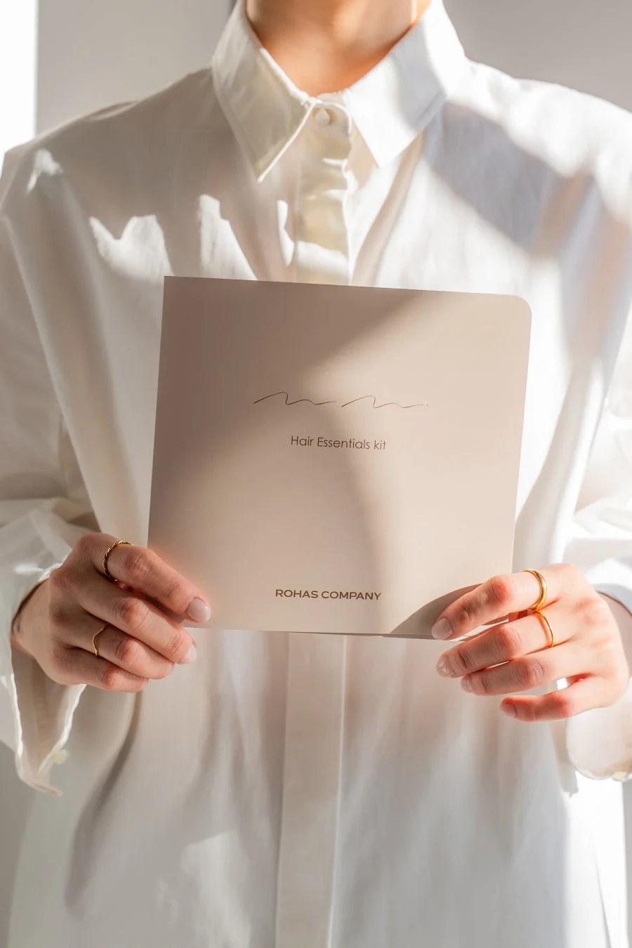 ヘアケアキットのパッケージ