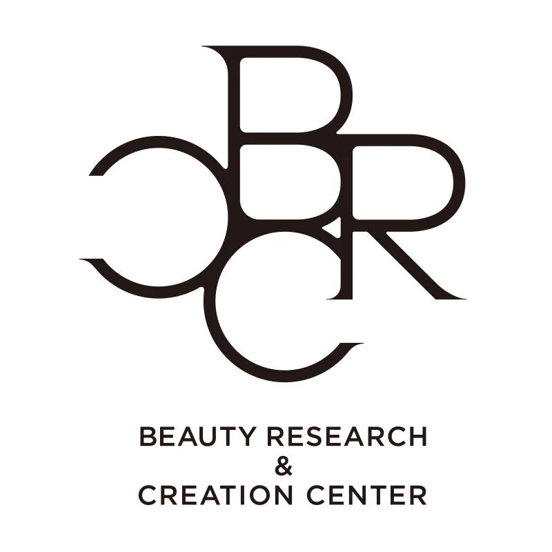 「BRC」と「BEAUTY RESEARCH & CREATION CENTER」の文字が記された、美容研究と創造に関わる組織のロゴマークです。