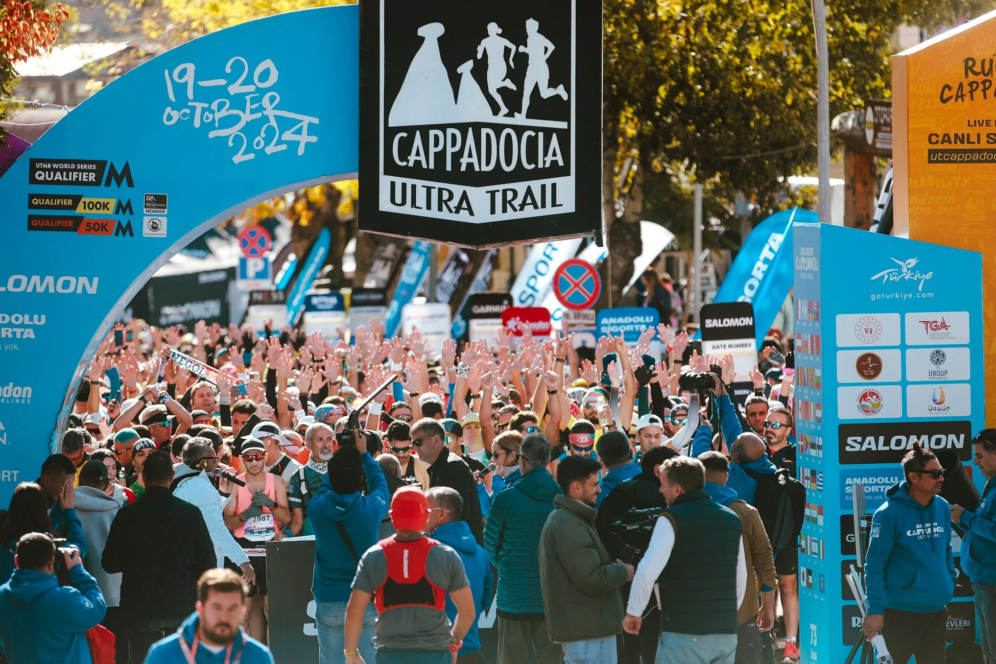 カッパドキア・ウルトラトレイルのスタート地点