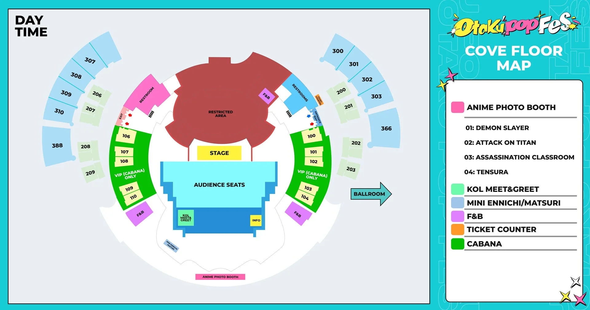 COVE Manila Dayマップ