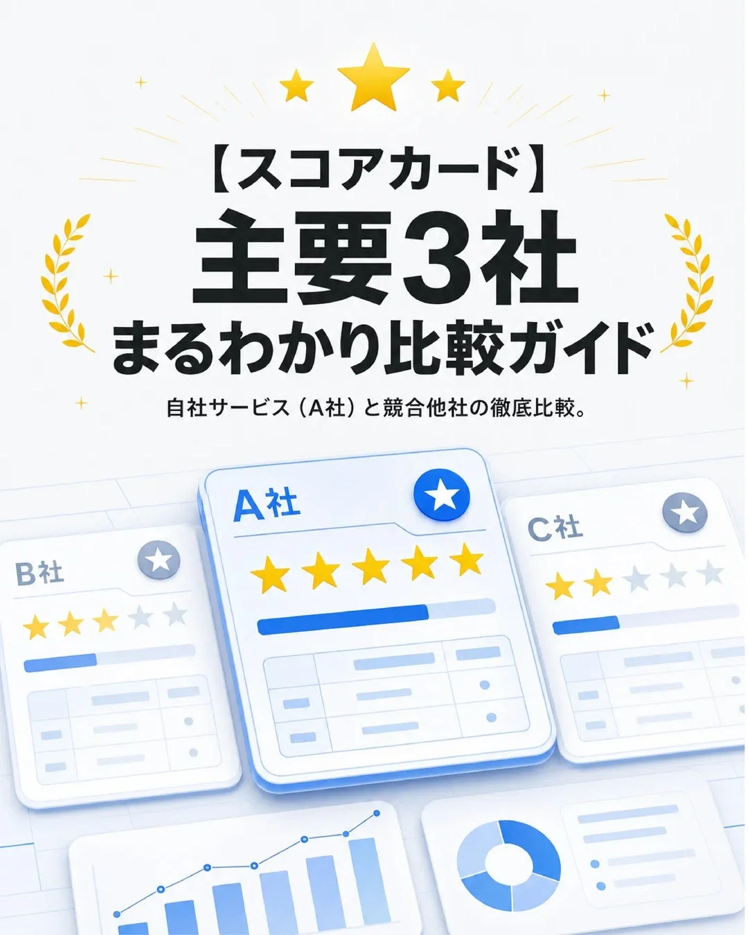 主要3社比較ガイド