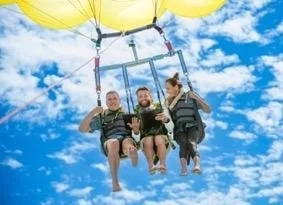 パラセーリングの様子