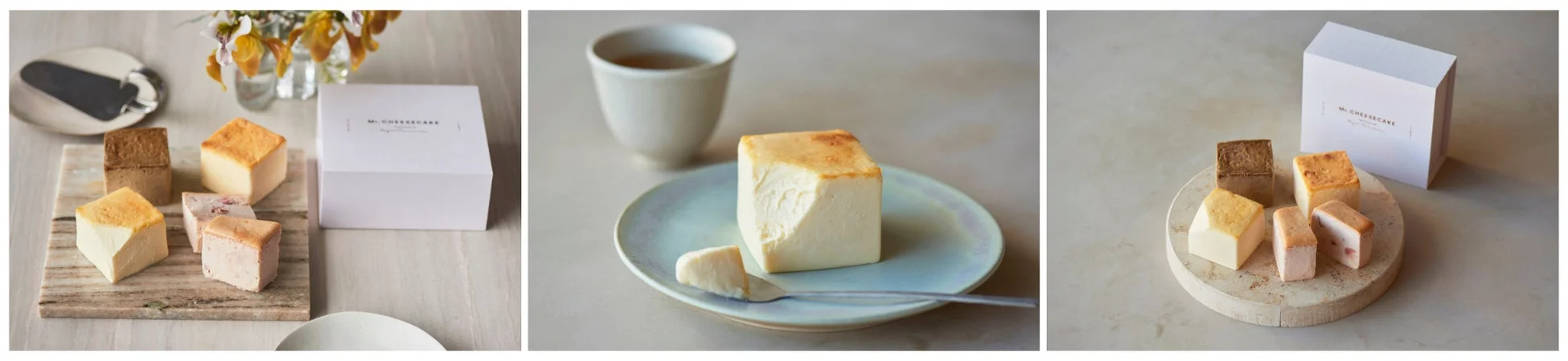 Mr. CHEESECAKE assorted 4-Cube Sweet