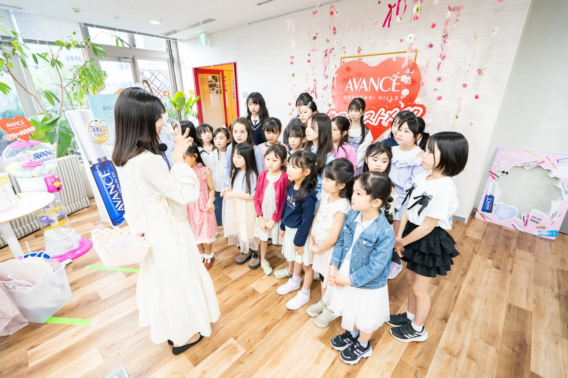 アヴァンセスクールでの集合写真