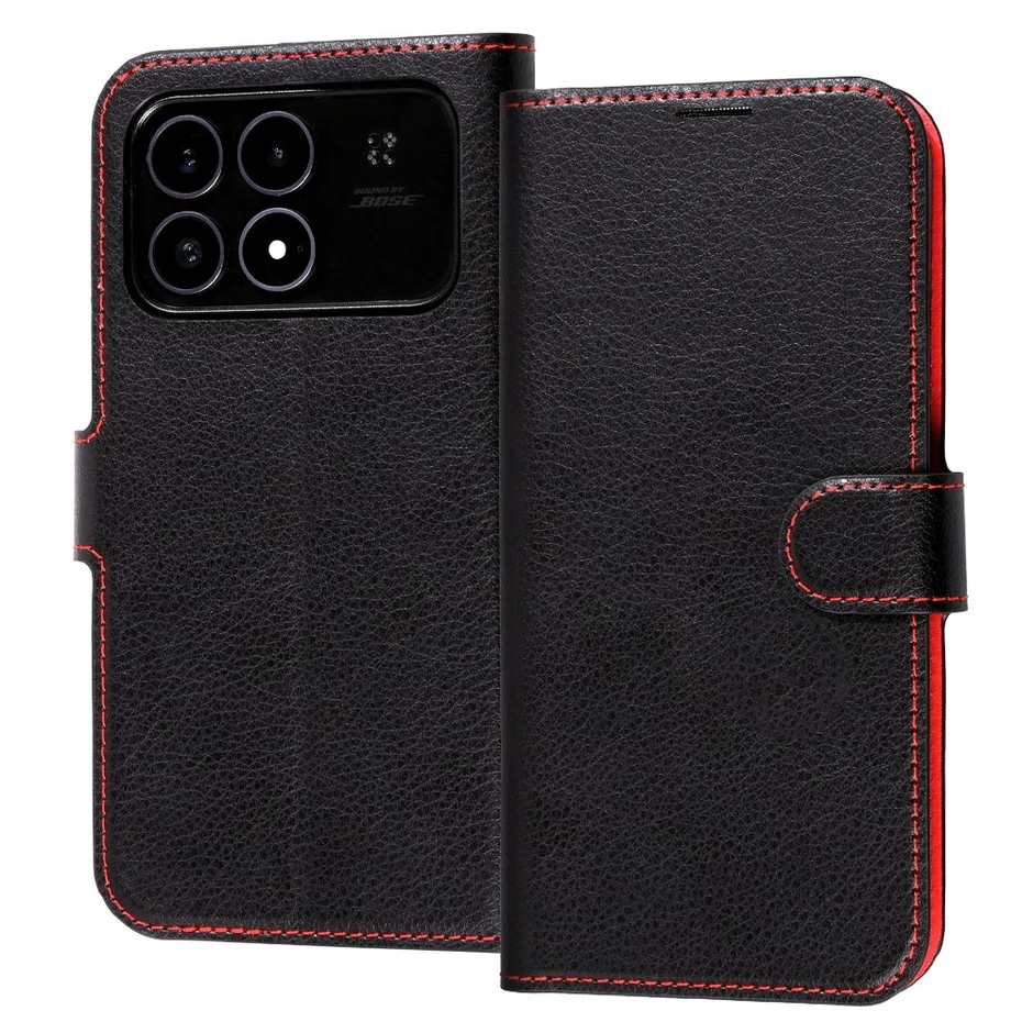 POCO F8 Pro 手帳型レザーケース