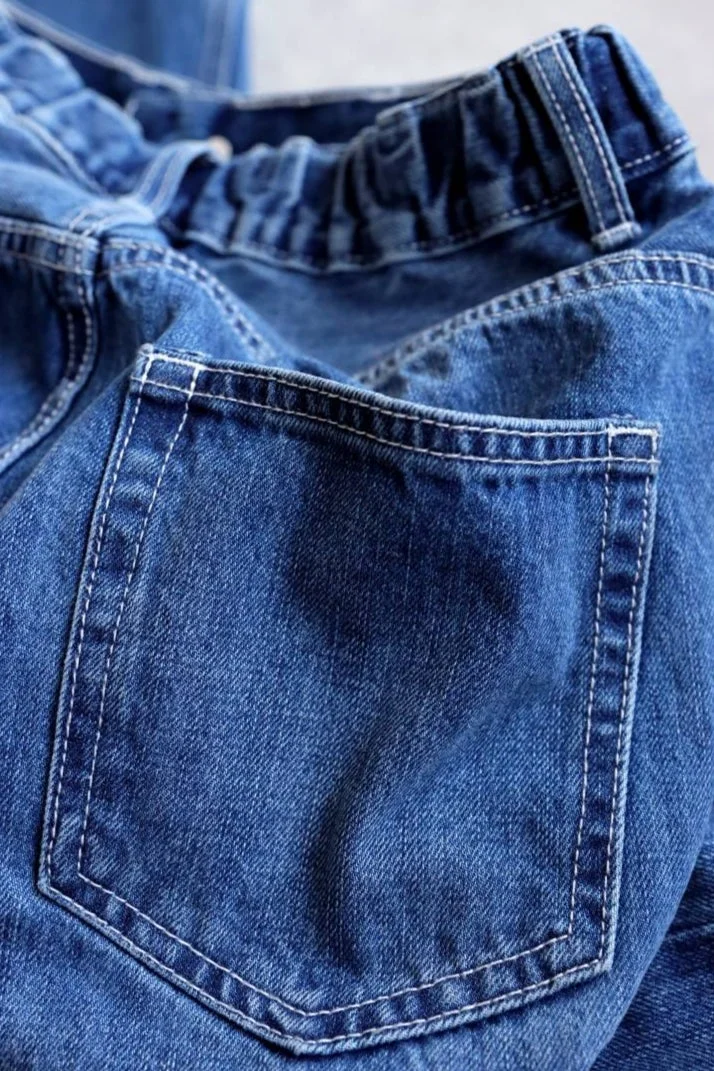 デニムの背面ポケット