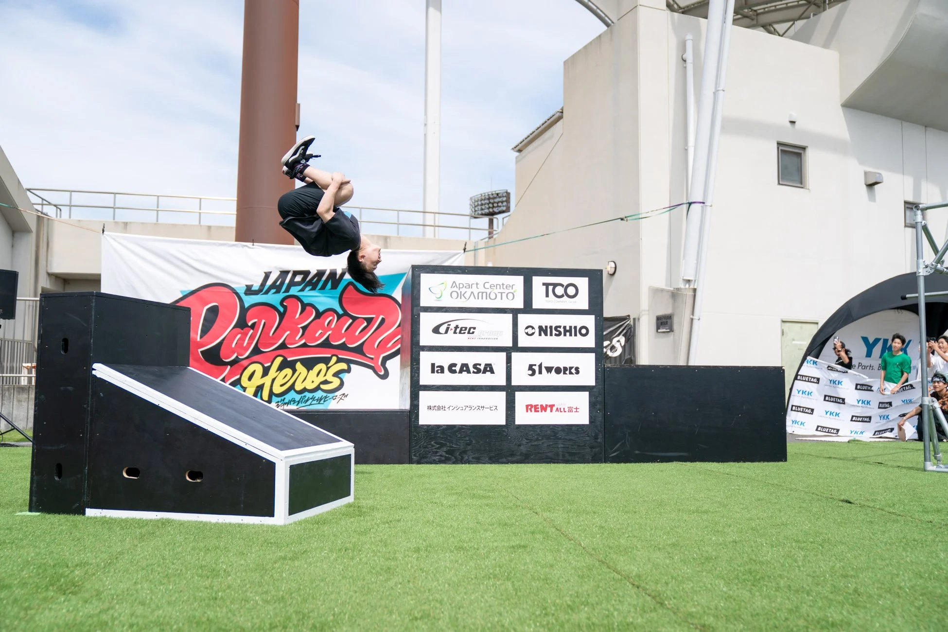 パルクールの瞬間