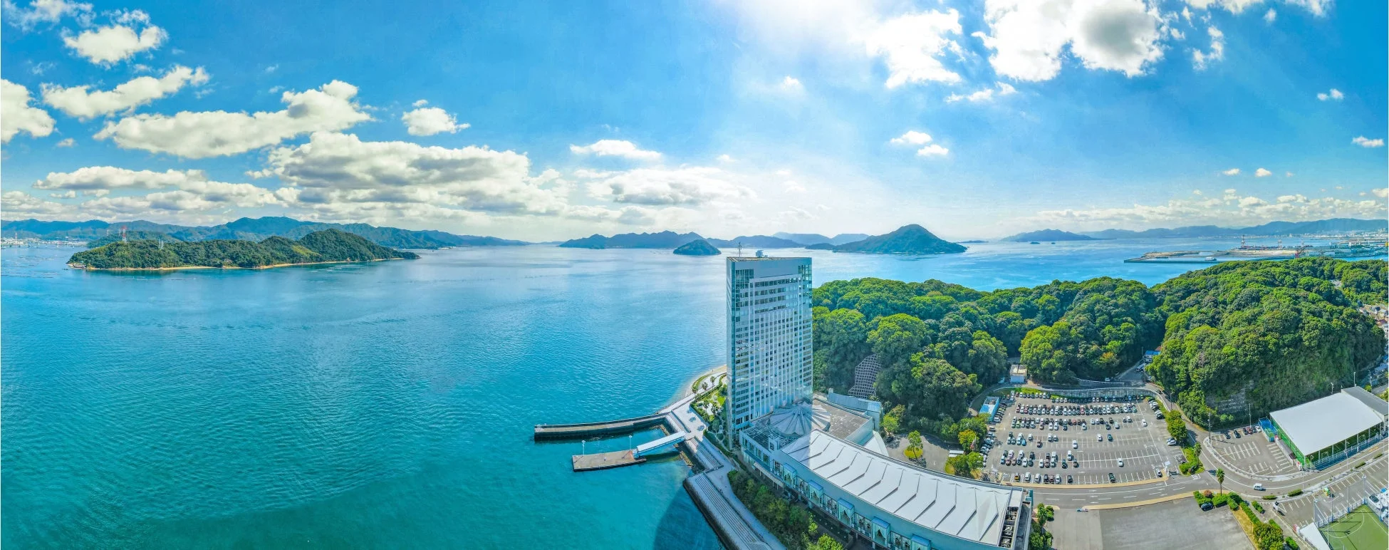 グランドプリンスホテル広島の外観