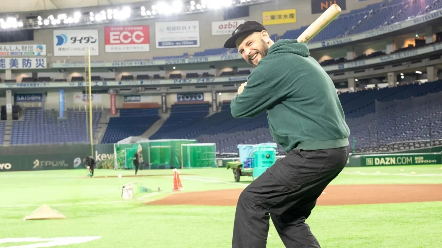 グラウンド立入体験