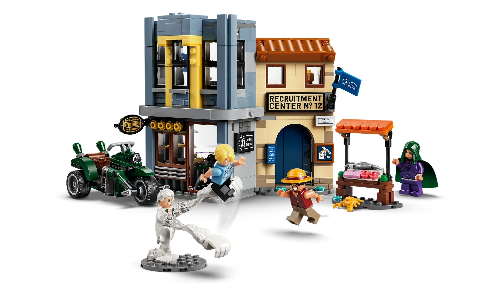 レゴ®ワンピース スモーカー大佐との対決