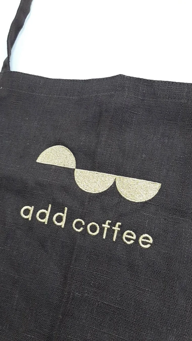 リネン素材エプロン