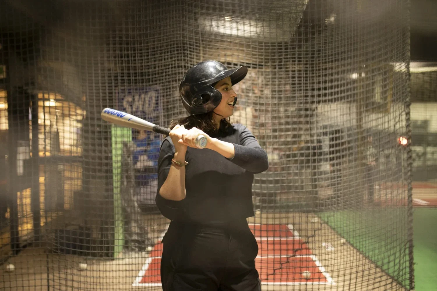 ハイテク・バッティング体験