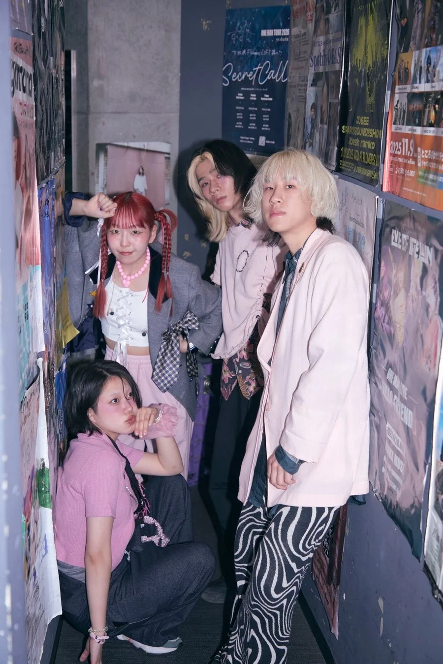 ライブでのパフォーマンス